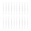 40Pcs White Ergonomic Plastic Paper Clips for Home Office Binding 1