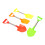 16Pcs Assorted Beach Lightweight Outdoor Sand Toys 1