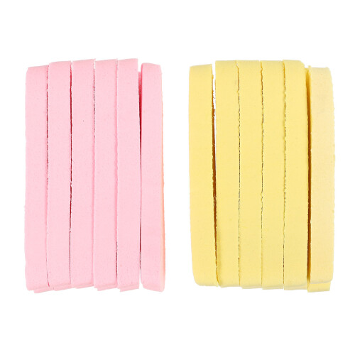 72Pcs Assorted Facial Sponges for Deep Face Cleaning and Moisturizing