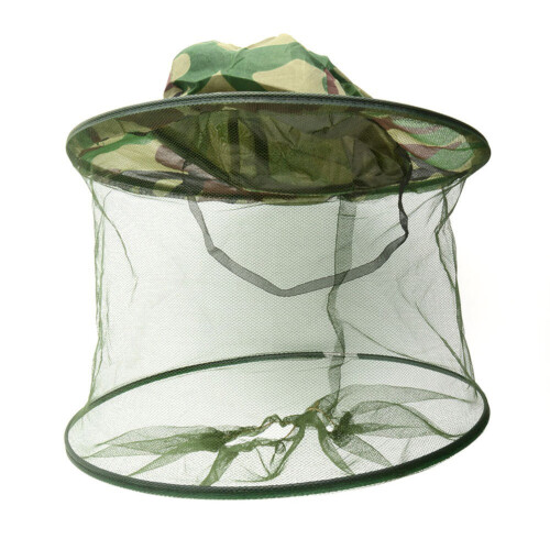 6Pcs Bee Protection Hat with Camouflage Face Net and Comfortable Fit