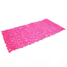 2Pcs Rosy Suction Anti-Slip Pad PVC Latex Free for Baby Safe Bathing