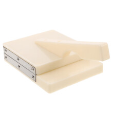 2Pcs Handheld Dough Presser Dumpling Skin Maker Kitchen Tool Beige