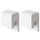 6Pcs White Punch-Free Toothpaste Hanging Clamp Adhesive Bathroom Hook 1