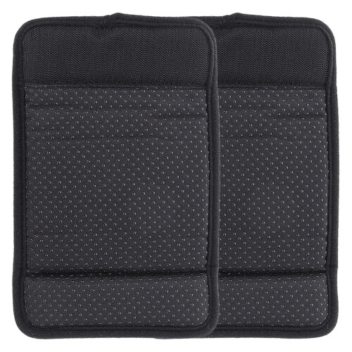 3Paires Protège- Polyester Noir Main Résistant