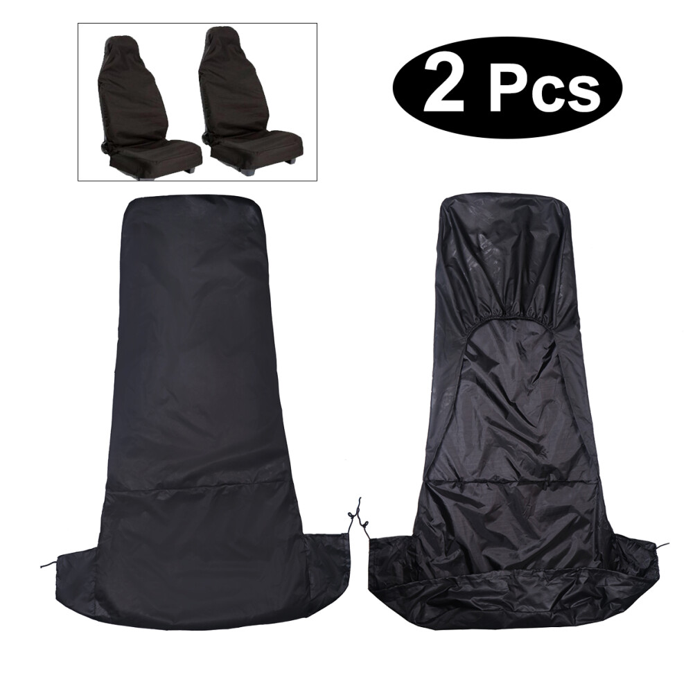 6Pcs Auto Seat Protectors Car Seat Covers Durable And Washable Black 3651160962089
