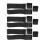 36Pcs Stretchy Bra Strap Black Adjustable Bra Band Extension Buckle 1