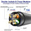 Ethernet Cable Replacement IP68 Waterproof Extension Cable Support 1200M Protocol High Transfer Speed for StarLink 75ft 2