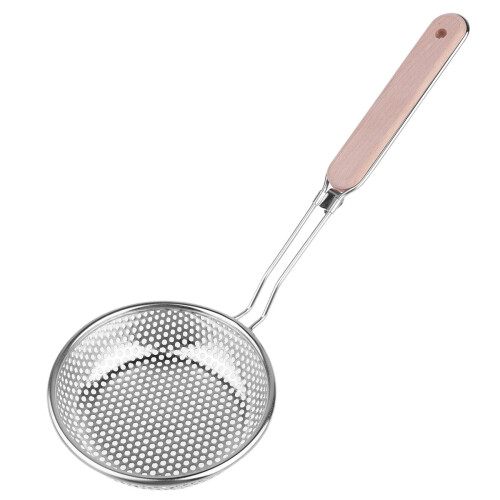 2Pcs Handle Strainer Food Skimmer for Frying and Serving