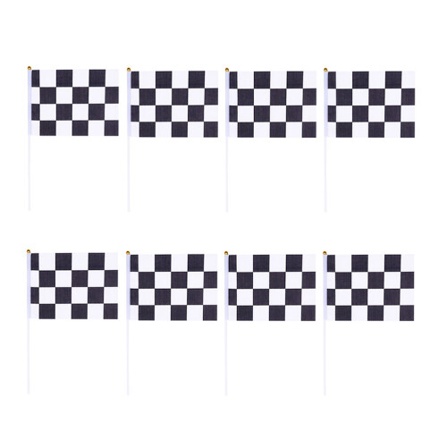 36Stk Hand Waving Flag Polyester Für Party Und