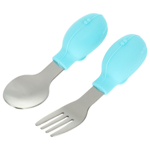 4Pièces , Fourchette Silicone Acier
