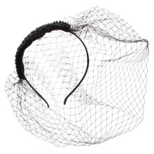 3Stk Damen Kopfschmuck Mesh Mit Verzierung Für Fest