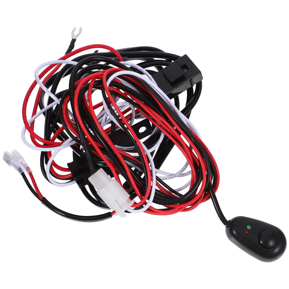 2Sets Multi- Wiring Harness Kit Switch For Cars Light 3652056686294