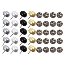 60Stk Metall Knöpfe Für & Kleider Bunt