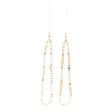 10Stk Bohemia Stil Perlen Handy-Schmuck Multicolor Trageschlaufe