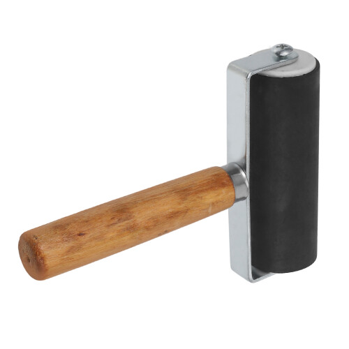 4Pcs Black Rubber Brayer Rollers for Painting, Stamping, and Embossing