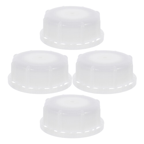 20Pcs Thickened Plastic Drum Sealing Plugs White Leak-Proof Outer Lid