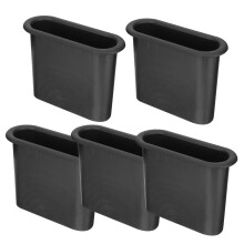 10Pcs Black Speaker Port Tubes Plastic Air Ports for Home and Car Use