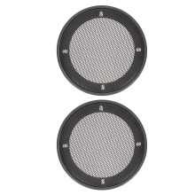 6Pcs Black Speaker Cover Protective Mesh for Car Subwoofer