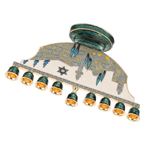 4Pcs Multi-Color Antique Style Candelabra Candle Holders