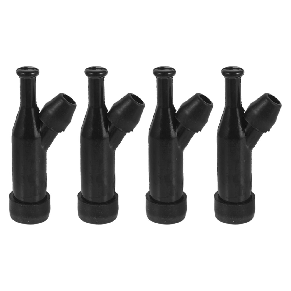 12Pcs Plastic Spark Plug Caps For Automotive 3Kw 5Kw Generators Black 3652056677551