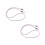 6Pièces Lunettes Rose Imitation Perles Durable Usage Extérieur 1