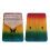 2Sets Kalimba Duimpiano 17 Toetsen Mini Multi Kleur 1