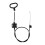4Pcs Universal Black Metal Recliner Pull Cable D Ring Handles 1