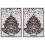 4Pcs DIY Stencil Plastic Embossing Templates for Scrapbooking Art 1