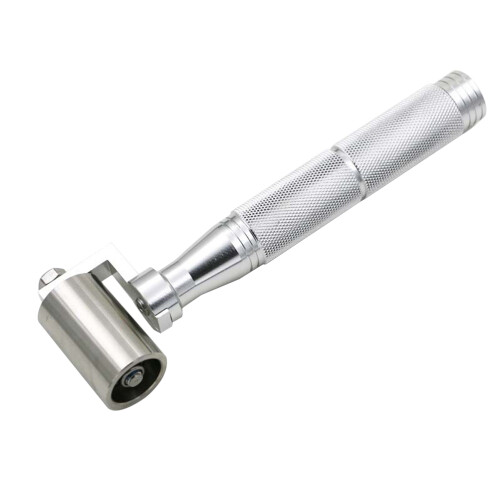 2Pcs Metal Wallpaper Roller Silver Seam Tool for DIY Home Use