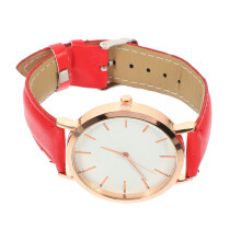 2Pcs Female Watches Red Strap Comfortable Wristwatch for All Occasions