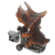 2Pcs Creative Animal Motorbike Toy Safe Plastic Kids Inertia Plaything