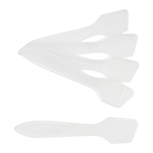 300Pièces Spatules Plastique Transparent Pour