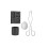 3Sets Assorted Color Quartz Crucible and Graphite Torch Melting Set 1