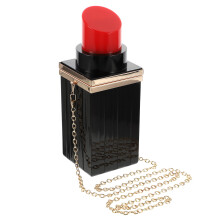 2Stk Kreative Clutch Handtasche Lippenstift Form Elegant