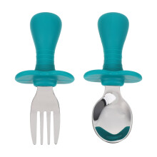 1Ensemble Fourchette Silicone Sécurisé