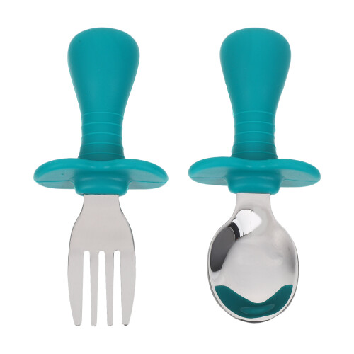 1Ensemble Fourchette Silicone Sécurisé