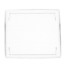 2Stk Luftfritteusen Korb Edelstahl, Beschichtet, Silber