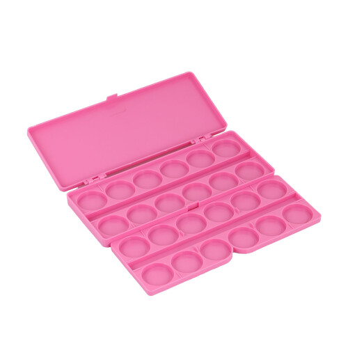 2St Lichtgewicht Plastic Schildertray Roze Met Vochtvasthoudend