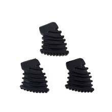 9Stk Gummifüße Drum Stand Stabile Trommel Rack Füße Schwarz