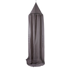 2Pcs Grey Bed Canopy Net Dome Soft Baby Mosquito Net