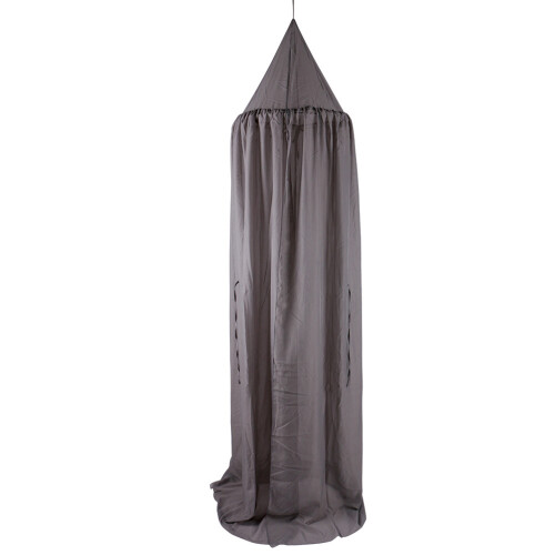 2Pcs Grey Bed Canopy Net Dome Soft Baby Mosquito Net