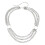 3Stk Filigrane Silberne Taillenkette Robust 1