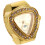 10Stk Edle Ring Uhr Golden Retro Komfortabel Robust 1