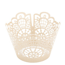 100Stk Cupcake Cups Ivory Für Muffins Und Kuchen Dekorationsbedarf