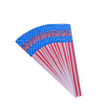 30St Veelkleurige Heat Shrink Stickers Amerikaanse Vlag Voor Pijlen