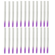 300Stk Nagelverlängerungsfasern Fiberglas Weiß Violett Für Maniküre