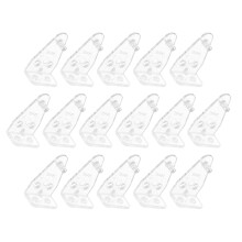 48Pcs Transparent Blind Cord Winders for Home and Office Use