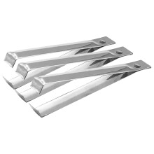 12Pcs Stainless Steel Garlic Plier Peeling Tool for Home Use Silver