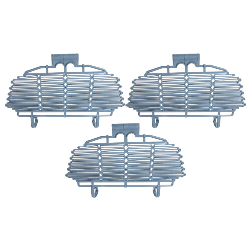 12Pièces Couvercle Gris Pour Panier Enfants En Amovible