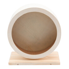 2PiĂšces Roue D'exercice Beige Confortable Pour Petits Animaux